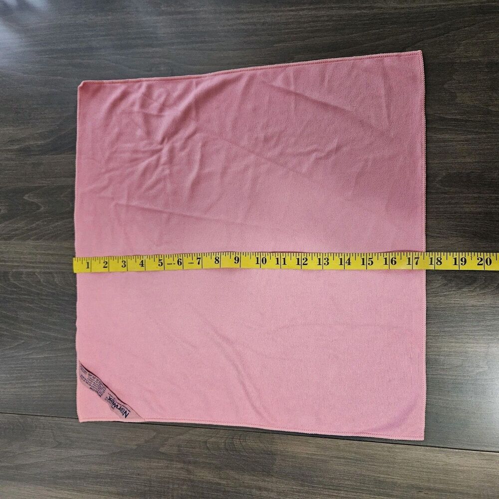 Norwex Window Set – 2 Pink & 1 Purple Microfiber Glass Cleaning Cloths – New - Picture 4 of 4